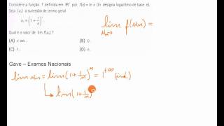 Matemática 12º Ano  Limites com Sucessões [upl. by Halilak]