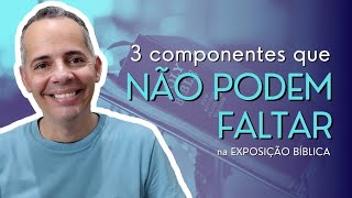 COMO FAZER a EXPOSIÇÃO BÍBLICA da SUA PREGAÇÃO [upl. by Eixid]