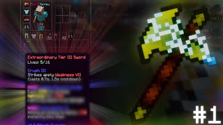 Gifted an ENTIRE GODSET Hypixel Pit Stream Highlights [upl. by Jaela]