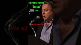 Christopher Hitchens “LEAKED” This shorts finetuning apologetics [upl. by Blake30]