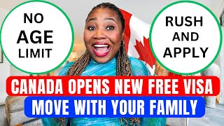 BREAKING NEWS Canada is Giving Free Visa To Workers In 14 Days [upl. by Wallace171]