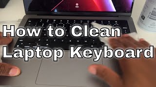 How To Clean a Laptop Keyboard [upl. by Nyliak268]