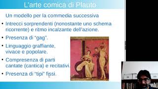 Plauto caratteri generali biografia caratteristiche delle commedie [upl. by Htidirrem253]