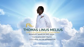 The Life Celebration Ceremony of Thomas Linus Melius [upl. by Akirat]