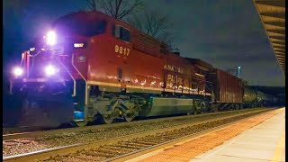 NIGHT MOVES on the Canadian Pacific Railway [upl. by Odrautse486]