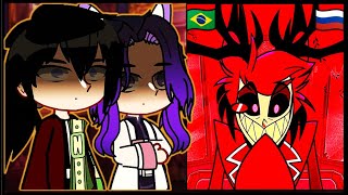 Hashiras react to Alastor Hazbin Hotel Pt2 [upl. by Klockau]