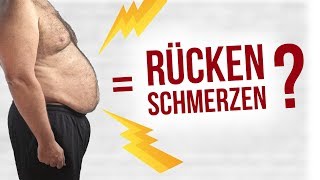 Mythos Übergewicht Großer Irrtum bei Rückenschmerzen [upl. by Ientirb]