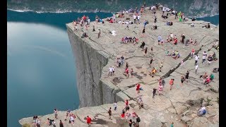 Hike to Preikestolen Pulpit Rock in Norway [upl. by Dunston515]