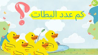 سلسلة تعليمية لعد الأرقام من ١٥ للأطفال بدون موسيقى [upl. by Esinyt]