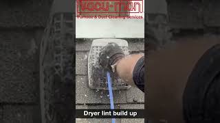 Hidden Dangers Uncovering Whats Lurking in Your Dryer Vent with VacuMan [upl. by Bren754]