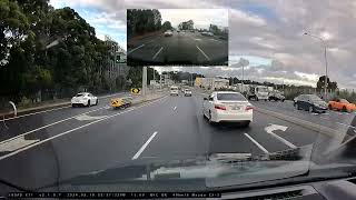 How did this Camry driver pass the driving test  Cumberland Hwy Beecroft NSW [upl. by Lledrev217]