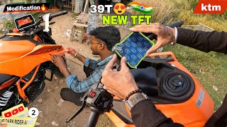 2025 New Ktm Duke 390 Gen3 Ki 1St TFT Modification🔥 youtube channel name likdea😍👍🏼 only ₹ 200 [upl. by Wynny932]