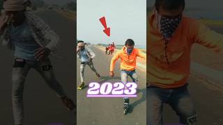 2023 vs 2024 🤗🙆 funny video comedy [upl. by Bartlet]