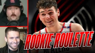 Rookie Roulette Donovan Clingan with Danny Marang [upl. by Ennovi]