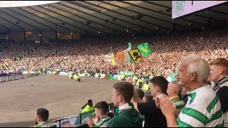 JOTA ON THE WING SONG celtic fans v rangers Scottish cup 2022 [upl. by Margarette]