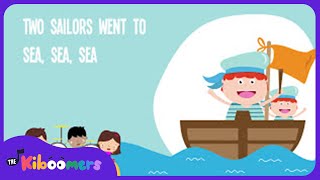 A Sailor Went to Sea Lyric Video  The Kiboomers Preschool Songs amp Nursery Rhymes [upl. by Akener]