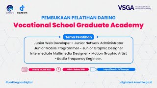 Pembukaan Pelatihan Daring Program VSGA DTS Tahun 2023 [upl. by Adnouqal]