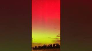 Northern Lights over Germany October 10th northernlights auroraborealis [upl. by Addy815]