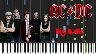 ACDC  Big Balls Piano Cover Tutorial ♫ [upl. by Eusebio330]