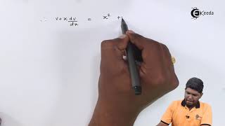 Homogeneous Differential Equations Problem No 1  Differential Equations  Diploma Maths II [upl. by Kcirrag]