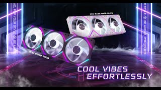 MPG EZ120 ARGB  Cool Vibes Effortelessly  PC Case Fans  MSI [upl. by Oremor18]