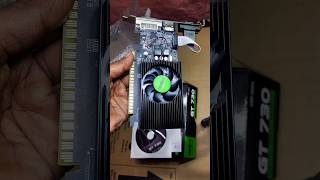 Frontech 4GB DDR3 Graphics Card  GT 730 Unboxing Price Review GPU 2023 shorts [upl. by Arihsaj]