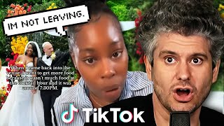 This Unhinged TikTok Wedding Drama Is MINDBLOWING [upl. by Aleka]