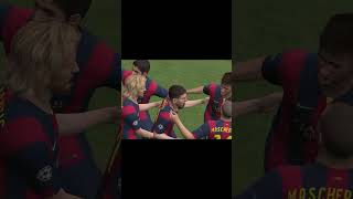 BARCELONA CAMPEON CHAMPIONS LEAGUE  PRO EVOLUTION SOCCER 2015  PC PES15 [upl. by Ettenaj]