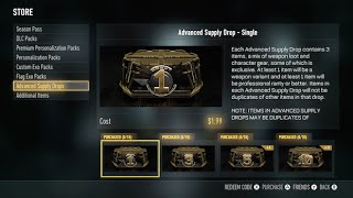 COD AW ADVANCED SUPPLY DROP  PREIS  PREISMODELL  PREISE  DLC [upl. by Nel]