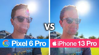 Pixel 6 Pro vs iPhone 13 Pro Camera Comparison Test [upl. by Whittaker308]