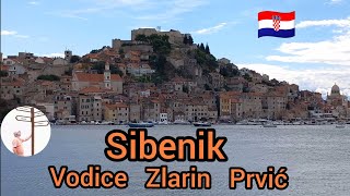 Sibenik Croatia Vodice Zlarin Prvic [upl. by Nauqyt]