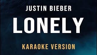 Lonely  Justin Bieber amp Benny Blanco Karaoke [upl. by Otrebilif]