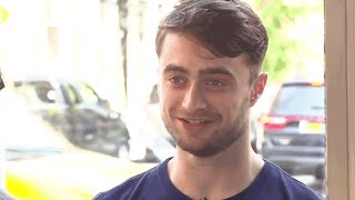 Daniel Radcliffe Proves His Love for the NFL  MTV After Hours [upl. by Aneleairam27]