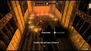 Skyrim Talk to Aventus Aretino [upl. by Ecinehs840]