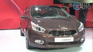 Nouvelle Kia Ceed 2 16L GDI 135ch 2012  Salon Genève 2012 [upl. by Partridge619]