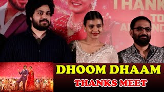 Dhoom Dhaam Movie Thanks Meet Chetan Maddineni Hebah Patel Vennela Kishore Sai KishoreFP [upl. by Mcbride75]