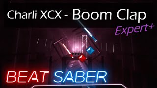 Charli XCX  Boom Clap Fitbeat Expert Plus  Beat Saber Gameplay Preview [upl. by Anaicilef]