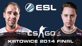 Virtuspro vs NiP Gaming  Grand Final  EMS One Katowice 2014  CSGO [upl. by Gere]