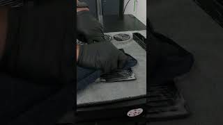 shorts How to clean cupholderstorage inserts in a vehicle prey4snow prey4snowautodetailing [upl. by Karol637]