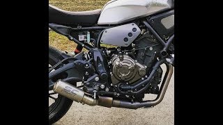 SC Project CRT Euro 4  SOUND  XSR700 MT07 [upl. by Ibmat]