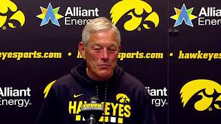 Kirk Ferentz Post Game Press Conference  102624 [upl. by Akeenat]