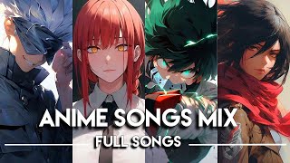 Best Anime Openings amp Endings Mix │Full Songs  Subscribers Version [upl. by Rachaba]