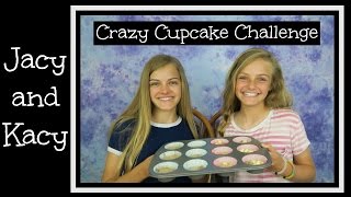 Crazy Cupcake Challenge  Jacy and Kacy [upl. by Ferde]