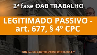 2 fase oab Trabalho [upl. by Adnik]