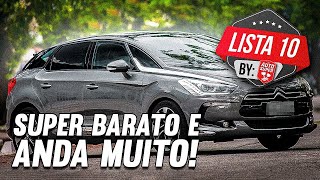 10 CARROS QUE ANDAM MUITO E CUSTAM MENOS DE 80 MIL PRA DAR BENGA SEM GASTAR MUITO by inscritos [upl. by Risan163]