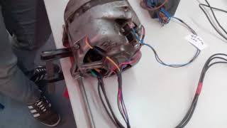 Alternator as BLDC motor With Hall sensors [upl. by Dnaltroc]