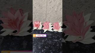 Chocolate garnish flower tutorial  chocolate garnish recipe  shorts ytshorts shortsfeed [upl. by Kera443]