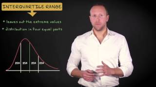 15 Range interquartile range and box plot  Basic Statistics  Exploring Data  UvA [upl. by Cohby]