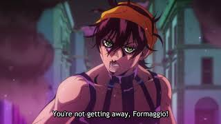 ジョジョ5  Narancia Vs Formaggio Final Fight『HD』 [upl. by Moran289]