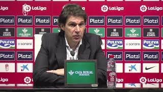 🔴 Directo  Rueda de prensa de los entrenadores Granada CF vs RCD Espanyol [upl. by Elden708]